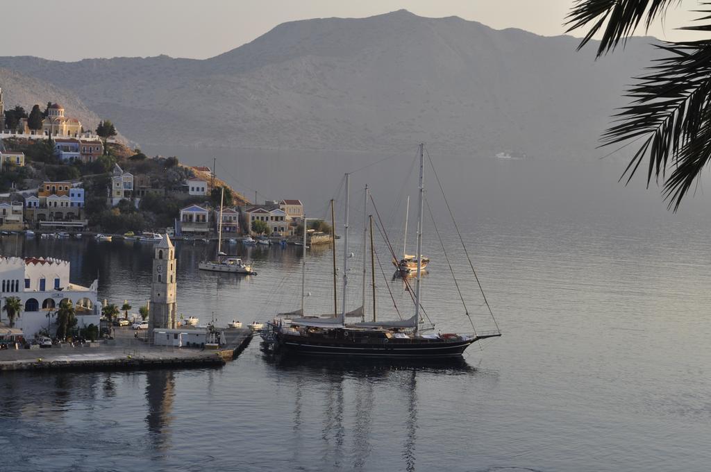 Apartmán Palm Tree Studio Symi Exteriér fotografie